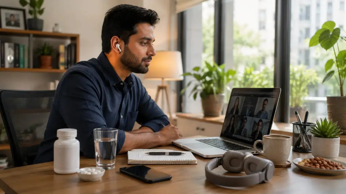 Caffeine Tablets for Work From Home Professionals India